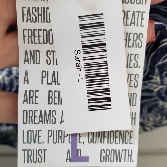 NWT Blue Cabbage Patch Rose Cardigan - Picture 5 of 6